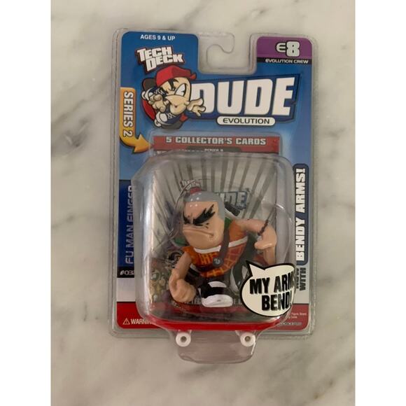 NIP Fu Man Finger Tech Deck Dude - Picture 1 of 6